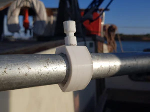 Old style bombard oar holder rare design not produced anymore 3D Print Model
