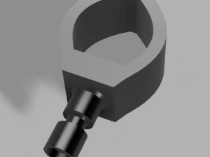 Old style bombard oar holder rare design not produced anymore 3D Print Model