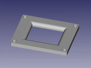 Kawasaki KMX 125 200 Luftfilterkasten-Tuning-Abdeckung 3D Druckmodell