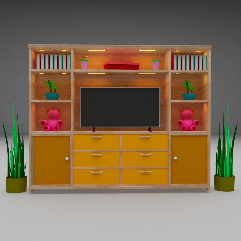 TV 엔터테인먼트 3D 모델 .c4d .max .obj .3ds .fbx .stl .blend 