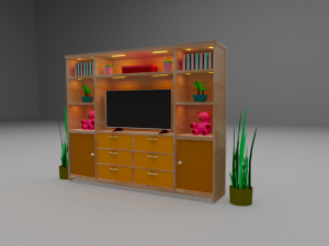 tv entertainment Model 3D