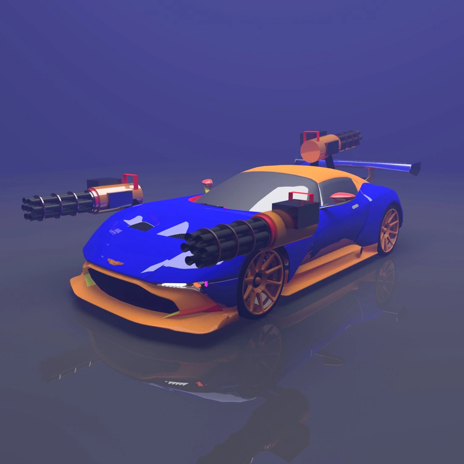 aston martin vulcan car 2021 with 3D Model .c4d .max .obj .3ds .fbx .stl .blend 