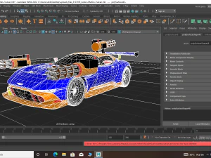 aston martin vulcan car 2021 with 3D Model