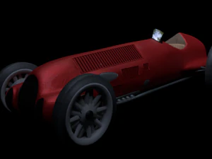 vecchia macchina Modello 3D