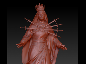 our lady of sorrows 3D 打印模型