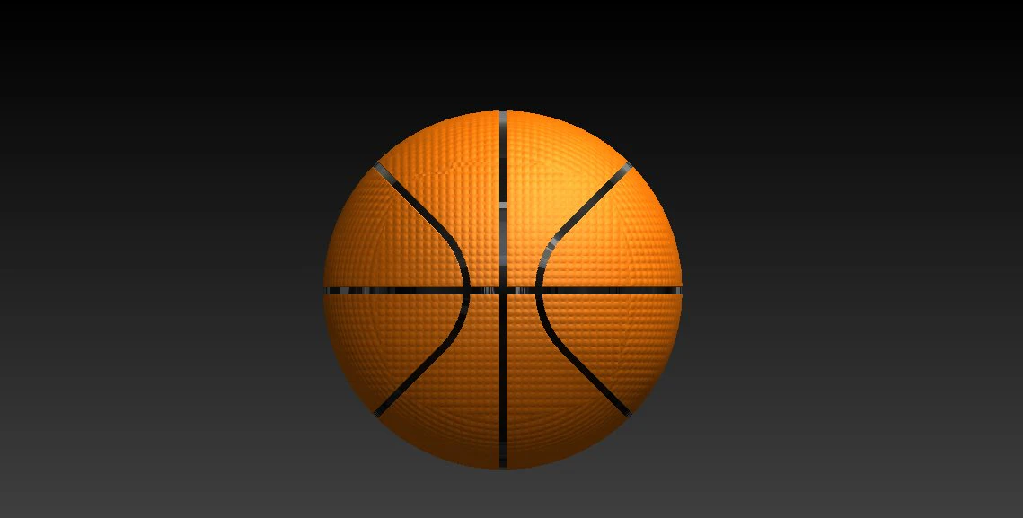basketball 3D Model .c4d .max .obj .3ds .fbx .stl .blend