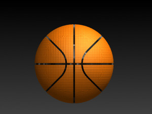 basketball Modelo 3D