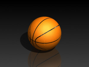 basketball Modelo 3D