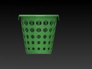 ゴミ箱 3Dモデル