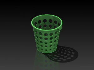 trash bin 3D Model