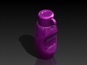 water bottle 3D मॉडल