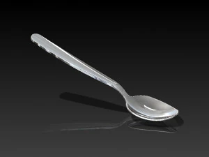 スプーン 3Dモデル