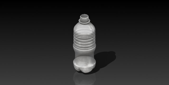 bottle 3D Model .c4d .max .obj .3ds .fbx .stl .blend