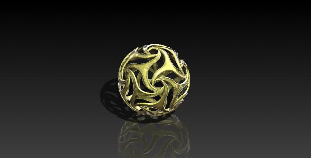 shaped ball 3D Model .c4d .max .obj .3ds .fbx .stl .blend 