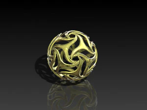 形をしたボール 3Dモデル