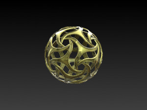 shaped ball 3D Model