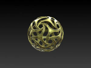 shaped ball 3D Model