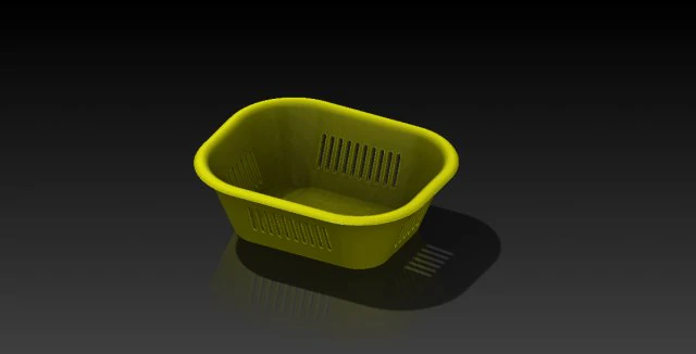 バスケット 3Dプリントモデル .c4d .max .obj .3ds .fbx .stl .blend