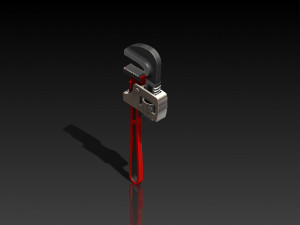 pipe wrenchstl 3Dプリントモデル