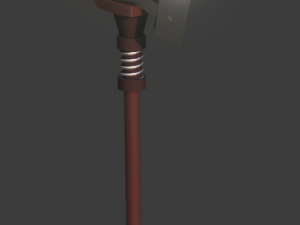axe - cyberpunk - low poly 3D 모델