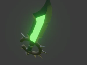 sword low-poly 3D Model