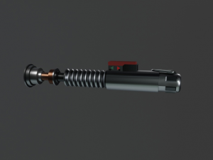 luke skywalkers lightsaber Model 3D