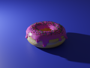 sweet donut 3D 模型