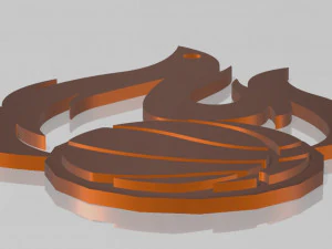 keyring for print 3D Print Model