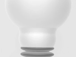 light bulb 3D Print Model