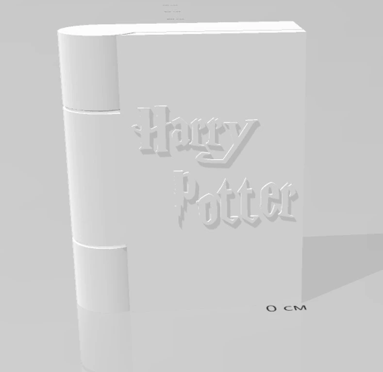the mystery book 3D Print Model .c4d .max .obj .3ds .fbx .stl .blend 
