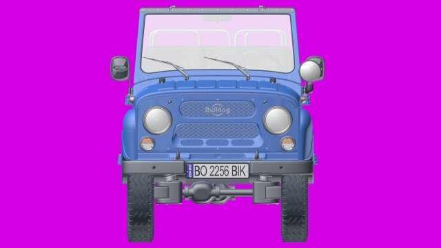 uaz-469 - russian hammer 3D Model .c4d .max .obj .3ds .fbx .stl .blend 