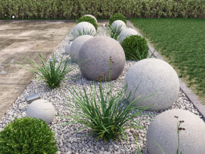 flowerbed Modelo 3D
