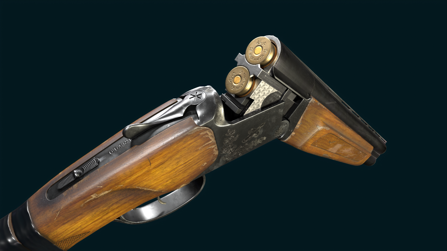 sawnoff shotizh27 game ready lowpoly Modèles 3D in sawnoff shotizh27 game ready lowpoly Modèles 3D in