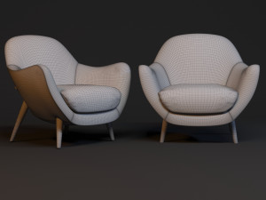 armchair 3D 모델