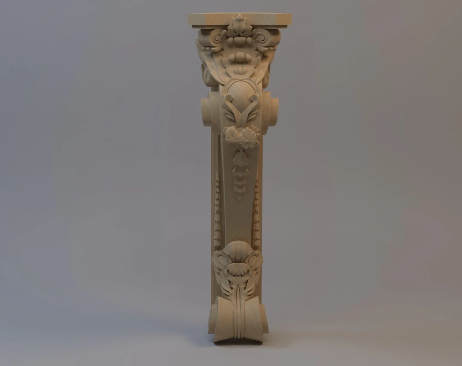 column 3D Model .c4d .max .obj .3ds .fbx .stl .blend 