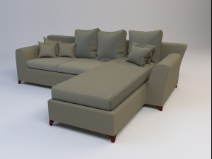 sofa 3D मॉडल