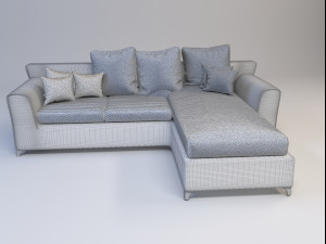 sofa 3D मॉडल