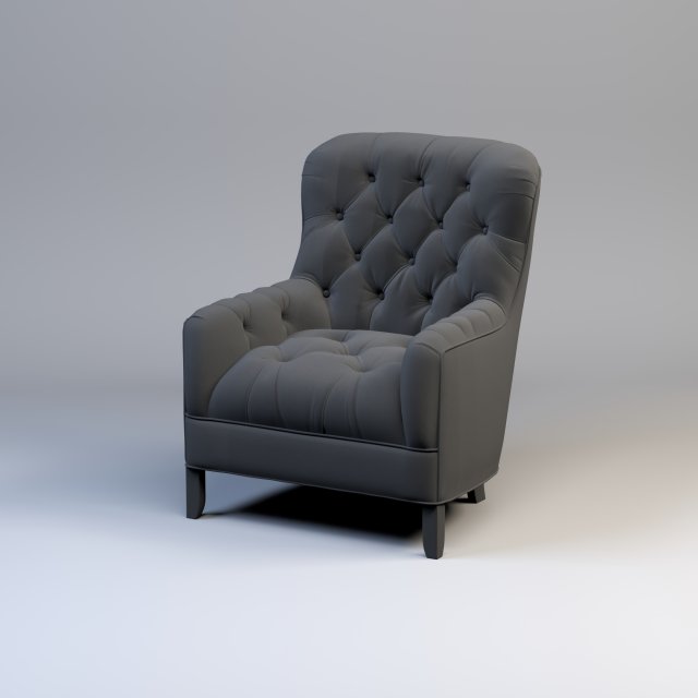 singel sofa Modèle 3D .c4d .max .obj .3ds .fbx .stl .blend 
