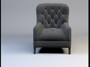 singel sofa Modèle 3D
