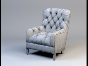 singel sofa Modèle 3D