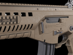 beretta arx-160 assault rifle 3Dモデル