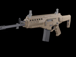 beretta arx-160 assault rifle 3D Model