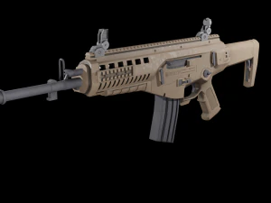 beretta arx-160 assault rifle 3D Model