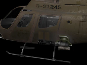 AW119 Koala military helicopter 3D Model