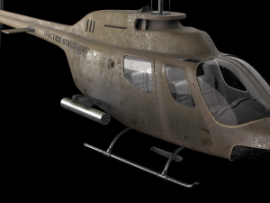 AW119 Koala military helicopter 3D 模型