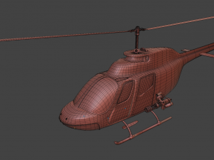 AW119 Koala military helicopter 3D 模型