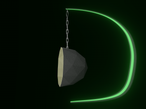 floating seat Modello 3D