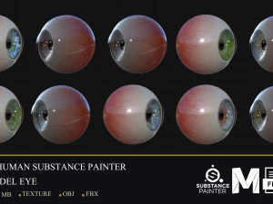 10 eye human material and eye CG Textures