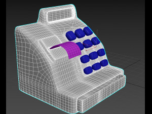 Funny Cash register 3D 3D Модель