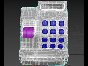 Funny Cash register 3D 3D Модель